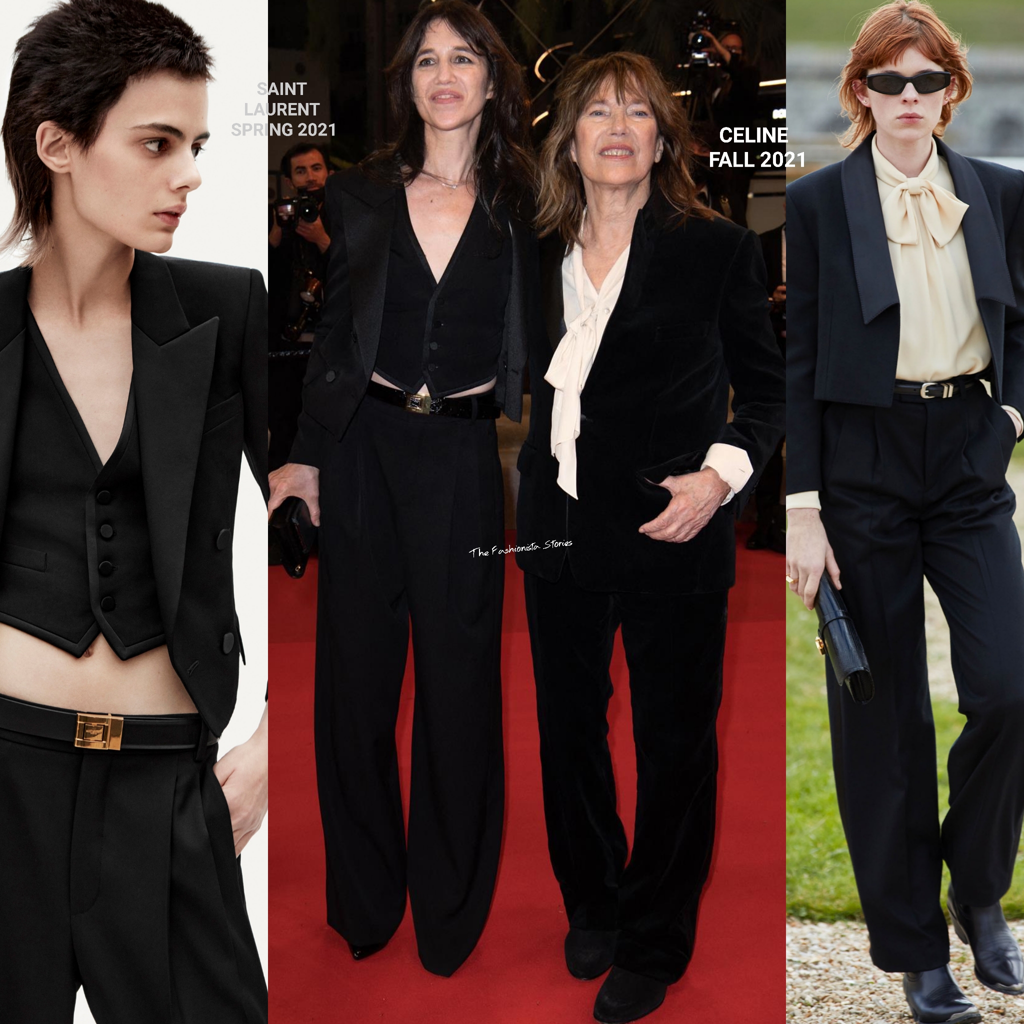 Charlotte Gainsbourg & Jane Birkin at the 