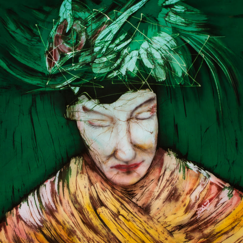 Batik Paintings by Rafael López Baz. Batik Paintings by Rafael López Baz.