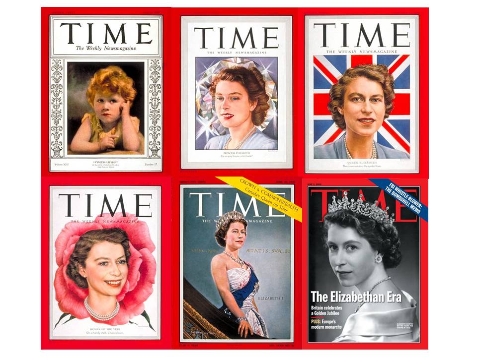Queen Elizabeth II and Her Time Magazine Covers