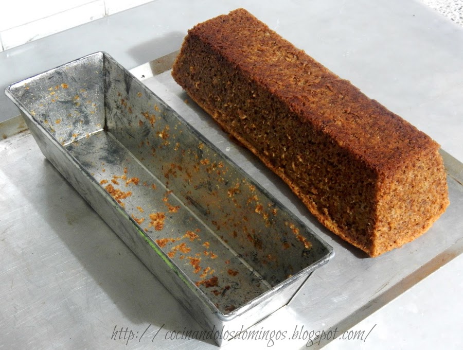 Budín vegano de banano