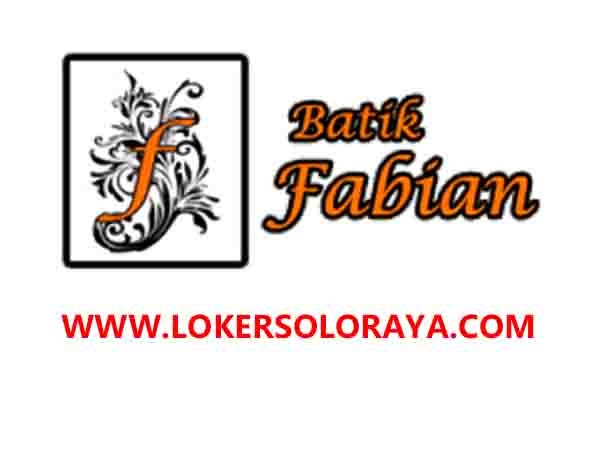 Loker Gudang Konveksi (Bagian Umum / Serabutan) di Batik Fabian Solo - Portal Info Lowongan ...