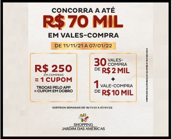 Promoção Jardim das Américas Natal 2021