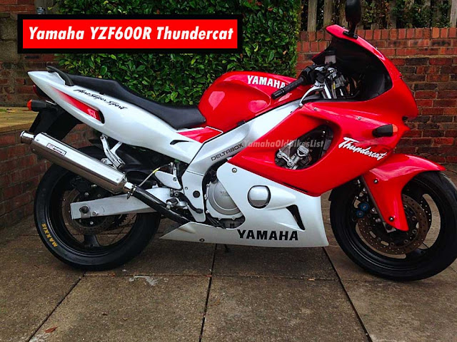 1997 Yamaha YZF600R Thundercat Red White