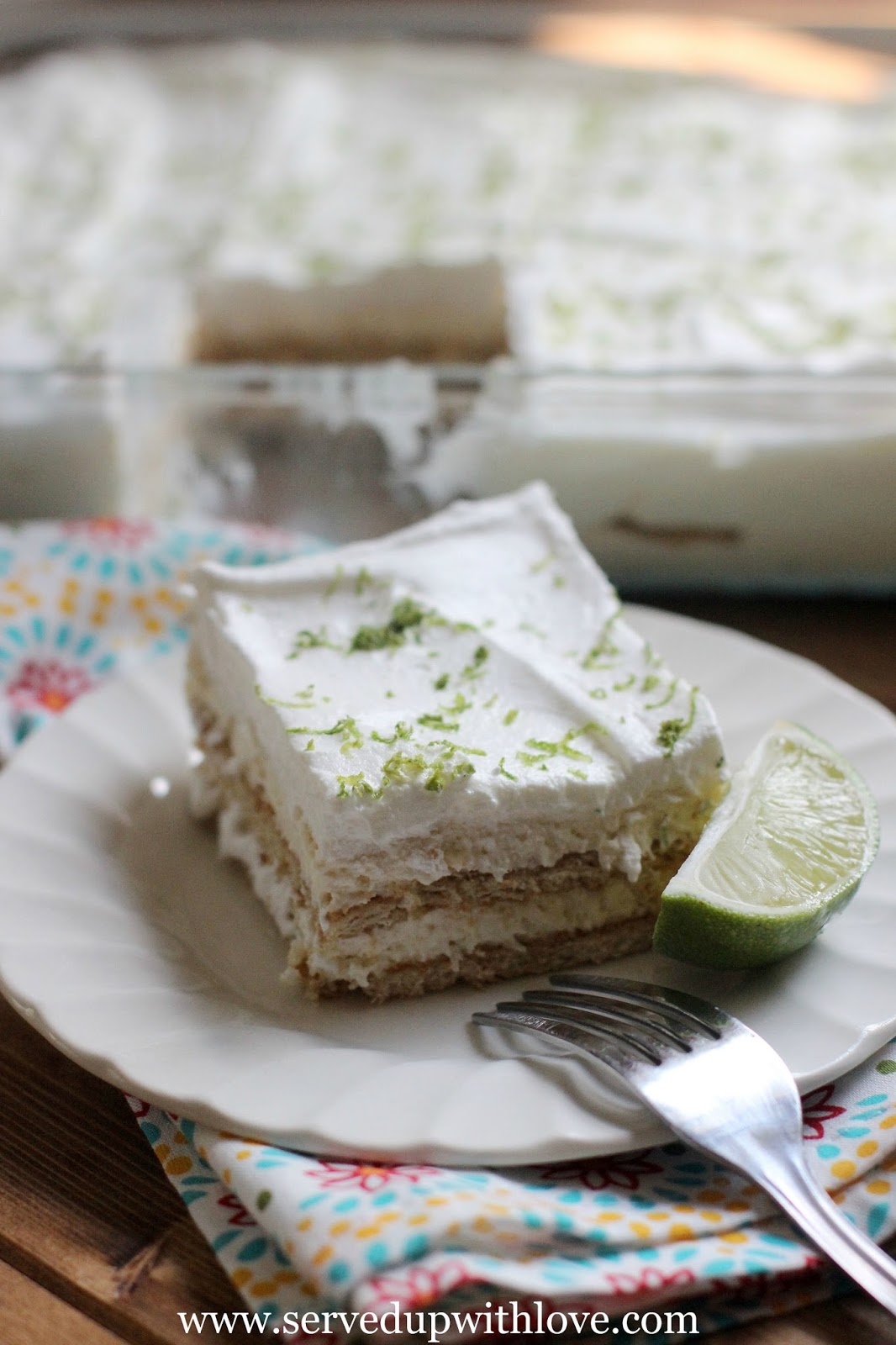 Key Lime Pie Eclair Served Up With Love
