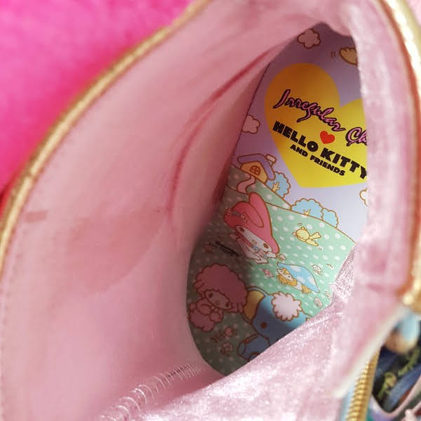 Sanrio My Melody pastel insole inside of boot