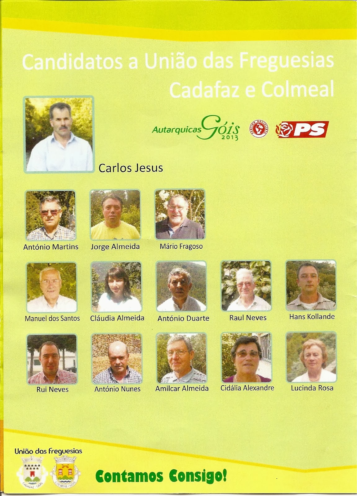 CADAFAZGÓIS Programa eleitoral do Partido Socialista para a União de