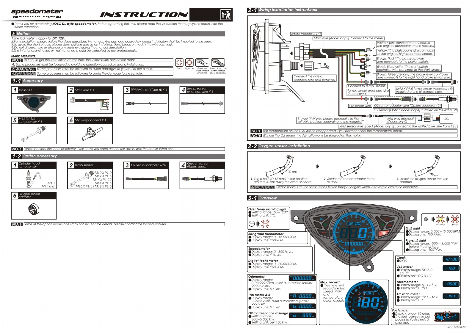 KOSO for MIO operating manual Techy at day, Blogger at noon, and a
