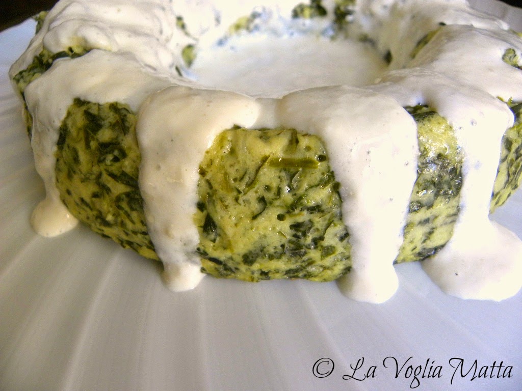 La Voglia Matta Sformato di sclopit con fonduta di Montasio