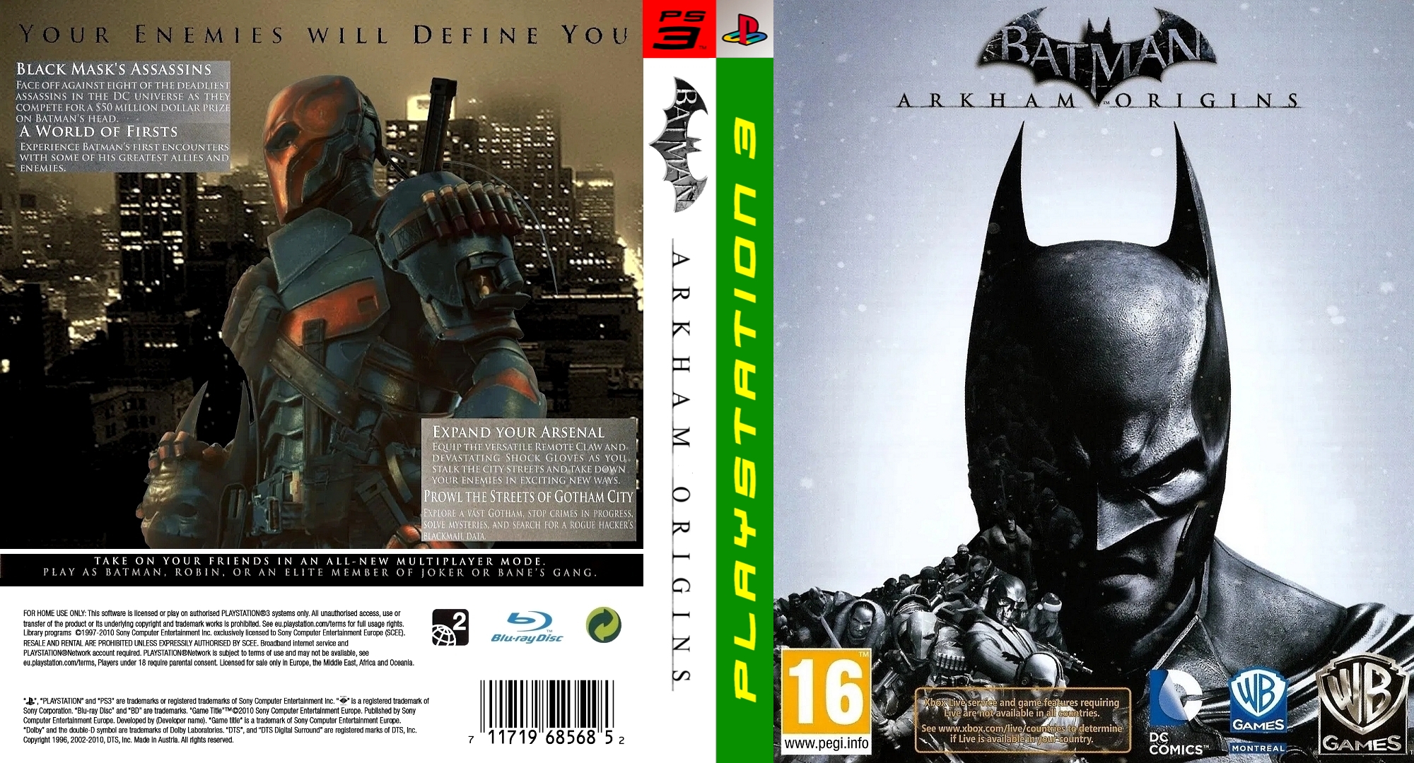 PLAYBRASIL: PS3 Batman Arkham City Game Of The Year Edition. TRADUÇÃO JÁ  INSTALADA !!!