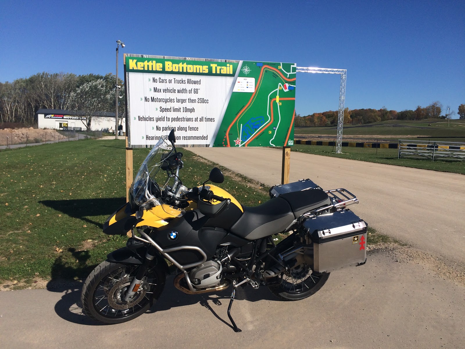 View from a Motorcycle A Day Ride to the Kettle Moraine State Forest