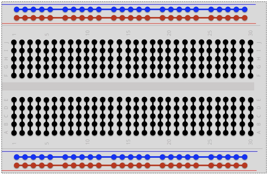 Breadboard schematic