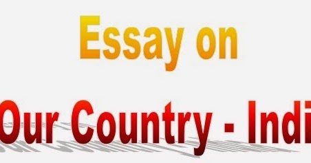 Essay on what can i do for my country india