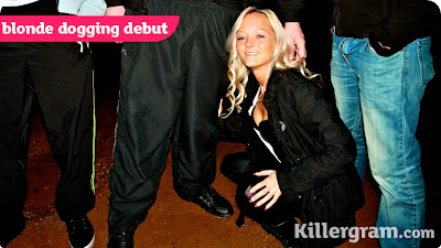 Outdoor Dogging: Layla Pink - Blonde Dogging Debut