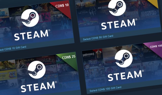 Steam agora permite enviar vales-presentes digitais para os amigos