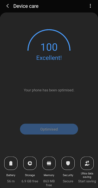 Security settings