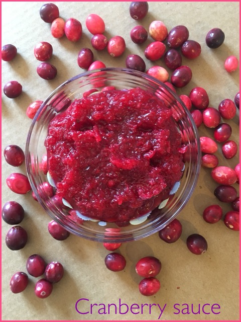 Cranberry Sauce ~~ Cranberry Relish