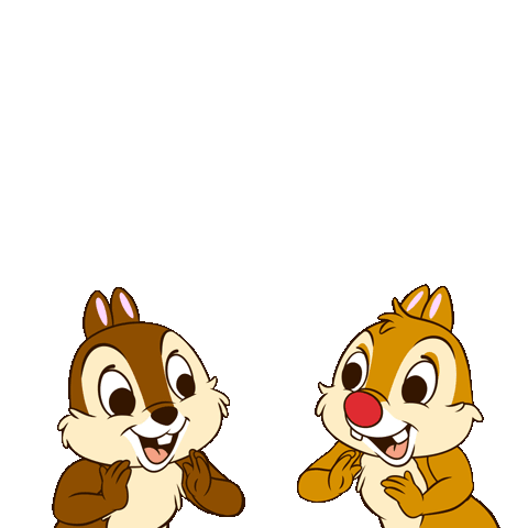 Chip 'n' Dale Pop-Up Stickers