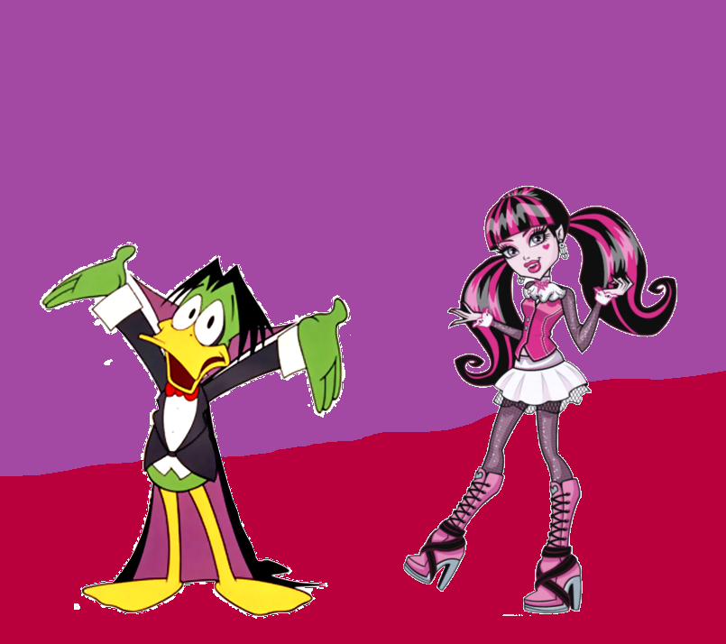 Isabelle's Blog world of toy: Count Duckula and Draculaura