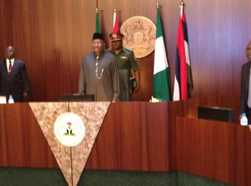 a GEJ, Buhari, IBB, other past Nigerian leaders at Council of State meeting