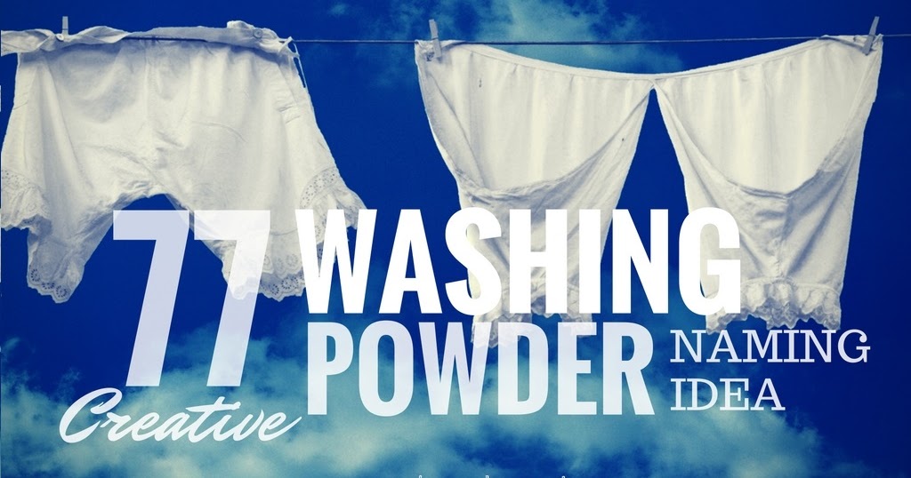 77 Unique Detergent Powder Names Idea Brandyuva.in