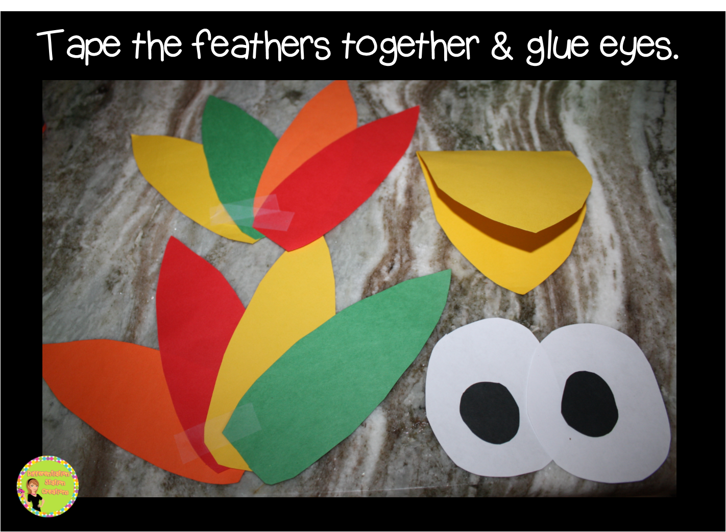 Differentiation Station Creations DIY Turkey From A Plastic Bucket