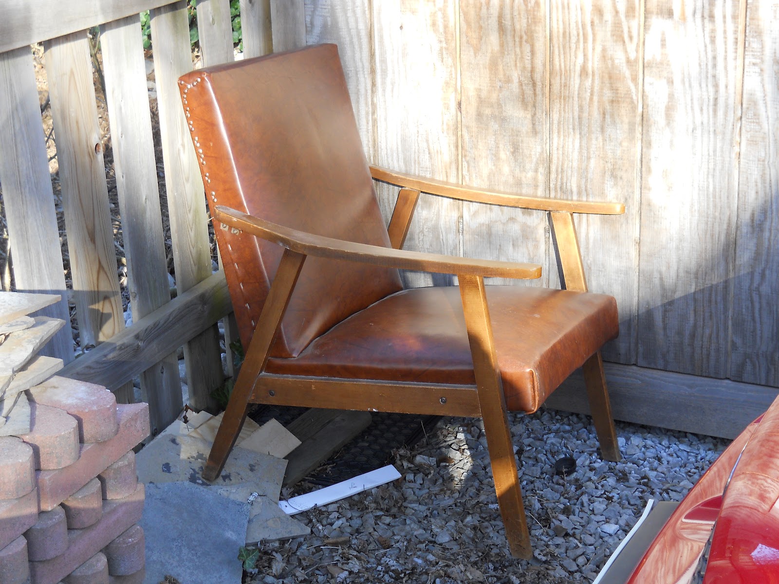 Church Key Vintage Krug Dining ChairsOak Office ChairChrome LampThe