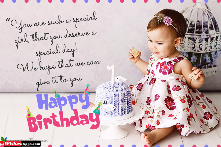 100+ Best Happy Birthday Wishes for a Baby Girl Little Princess ...