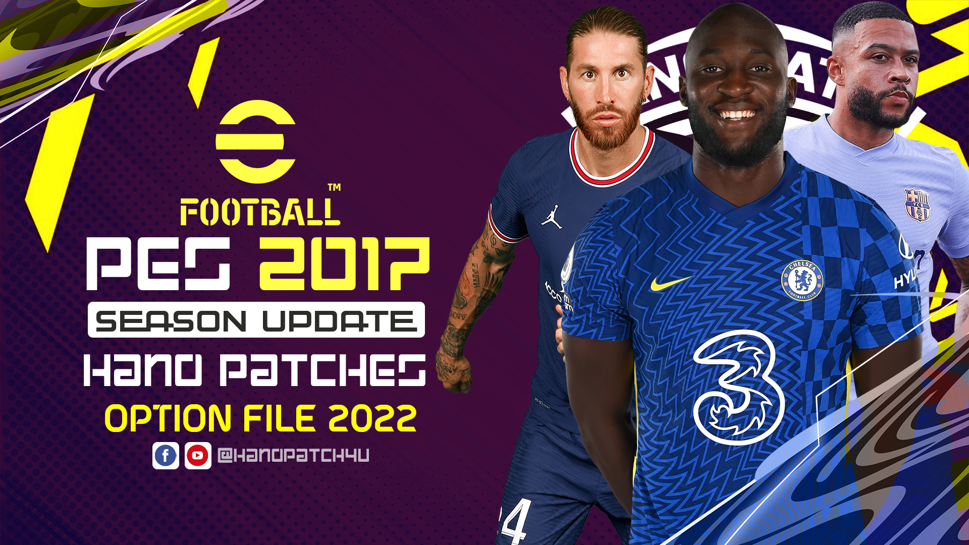 PES 2017  Next Season 2024 Option File V1 - HANO Patches 