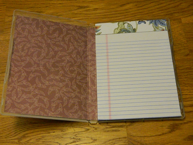 Maria's Impressions: Clear Mount Stamp Case Notepad