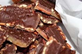 Salted Caramel Pretzel Bark