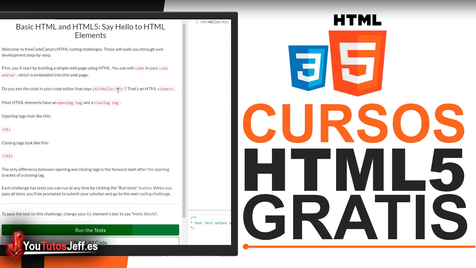 Como Aprender HTML5 - Cursos Gratis de HTML5