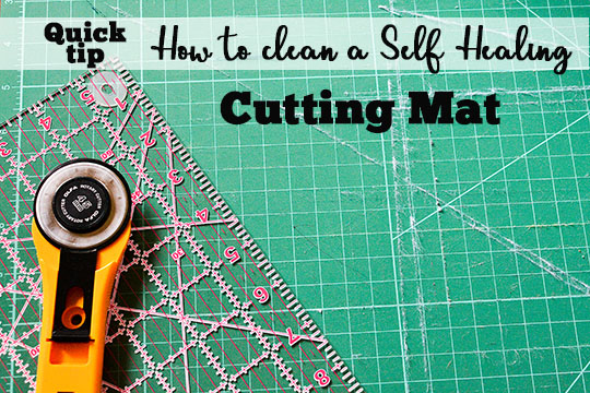 How to Clean a Self Healing Cutting Mat