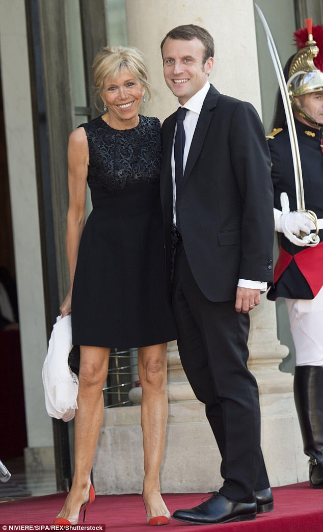 Meet Brigitte Macron, Wife Of Newly Elected French President Who Is 24