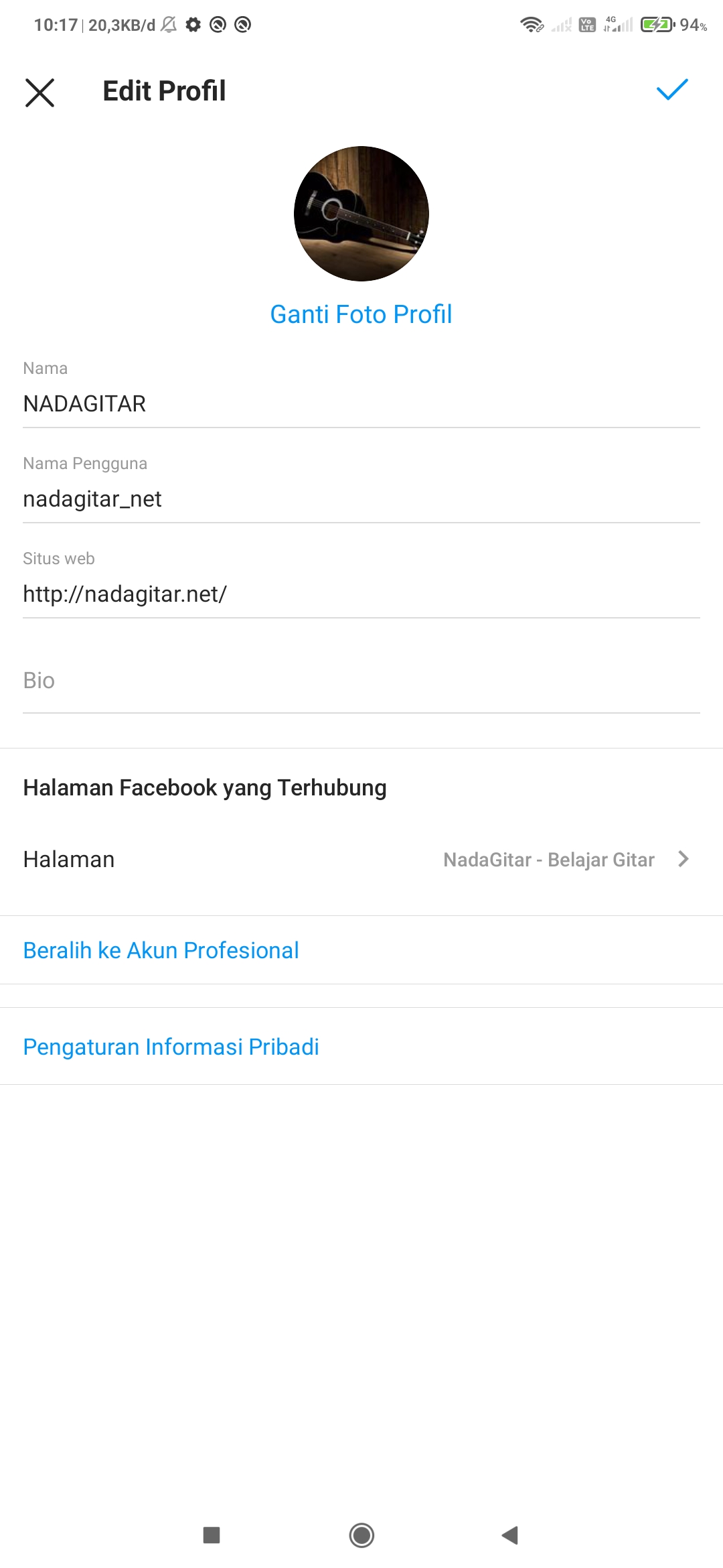 Contoh Situs Web Instagram Keren Beserta Cara Membuatnya Nadagitar
