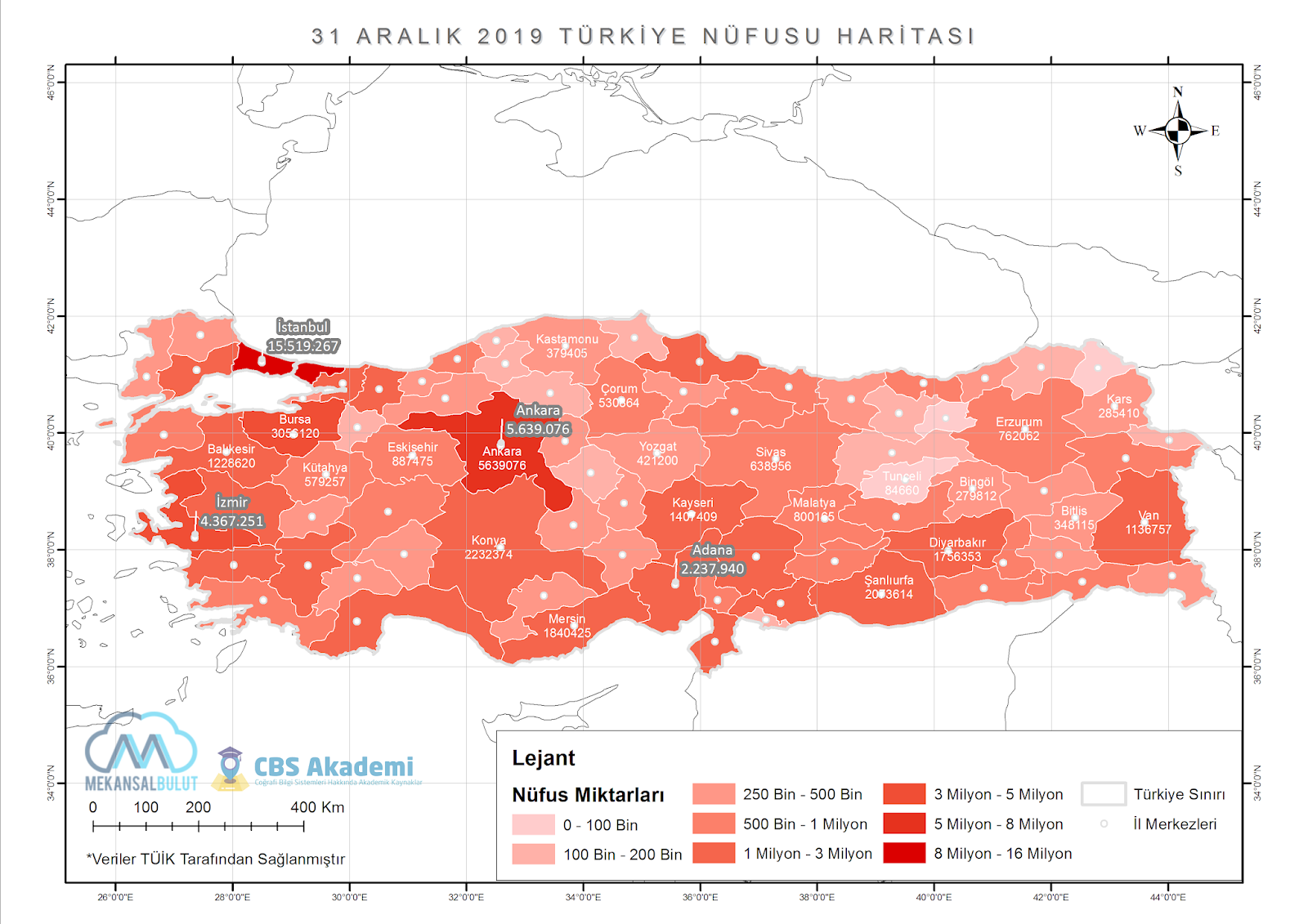 2020 yili turkiye nufus haritasi cografi blog