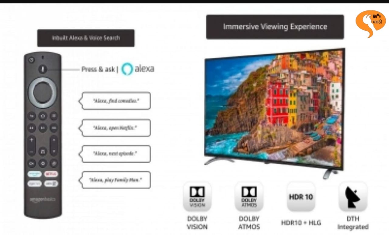 Amazonbsics Fire Tv Edition भारतामध्ये लाँच, जाणुन घ्या कुठून करणार ऑर्डर