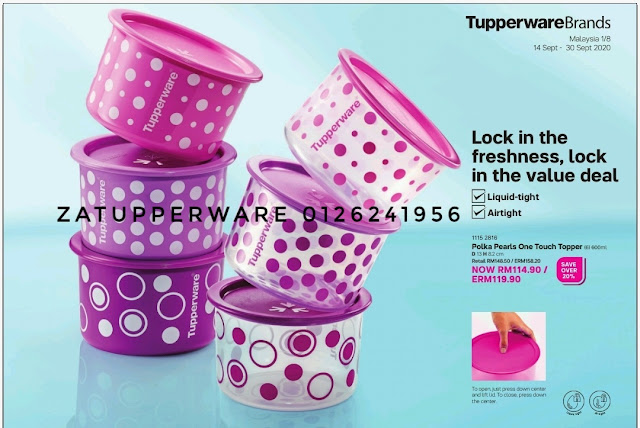 Tupperware Leaflet 14th September - 30th September 2020