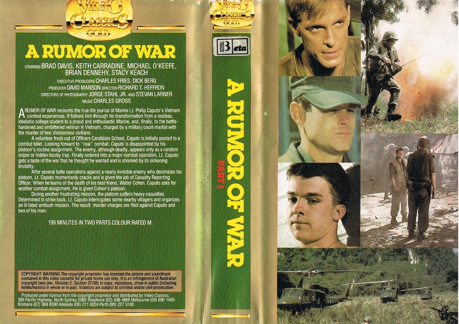 Australian VHS Covers: Video Classics Gold Collection