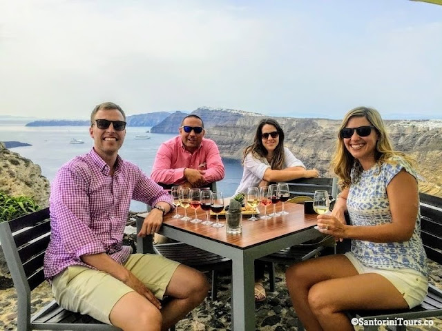 Private winery tours in Santorini