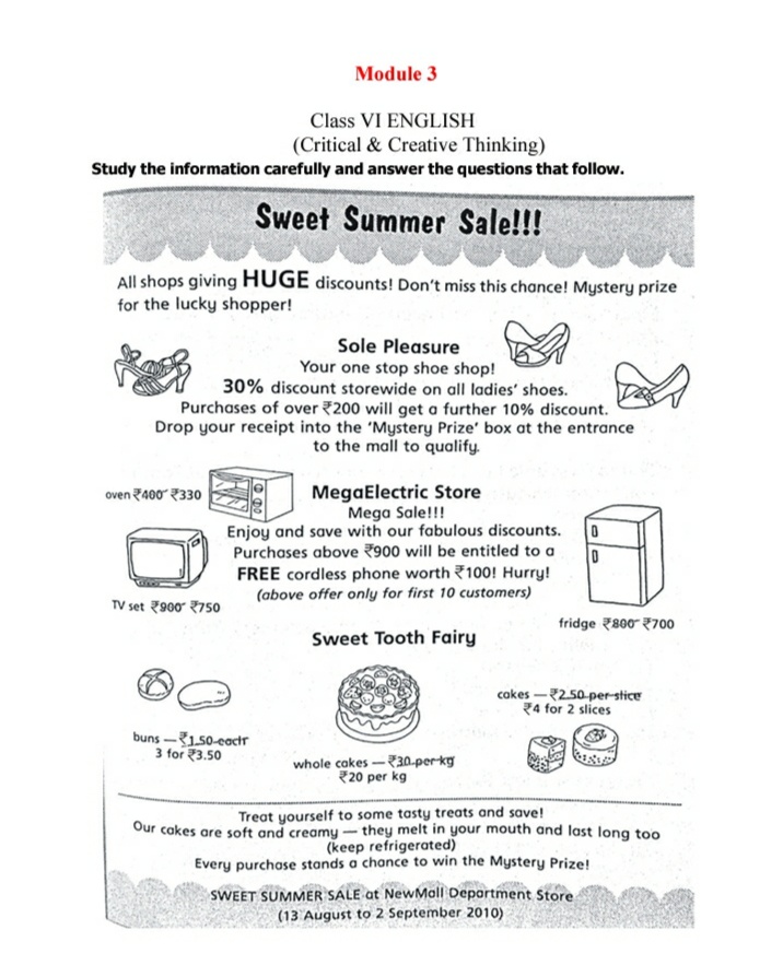 Summer holiday homework for class 1 to 5 picture