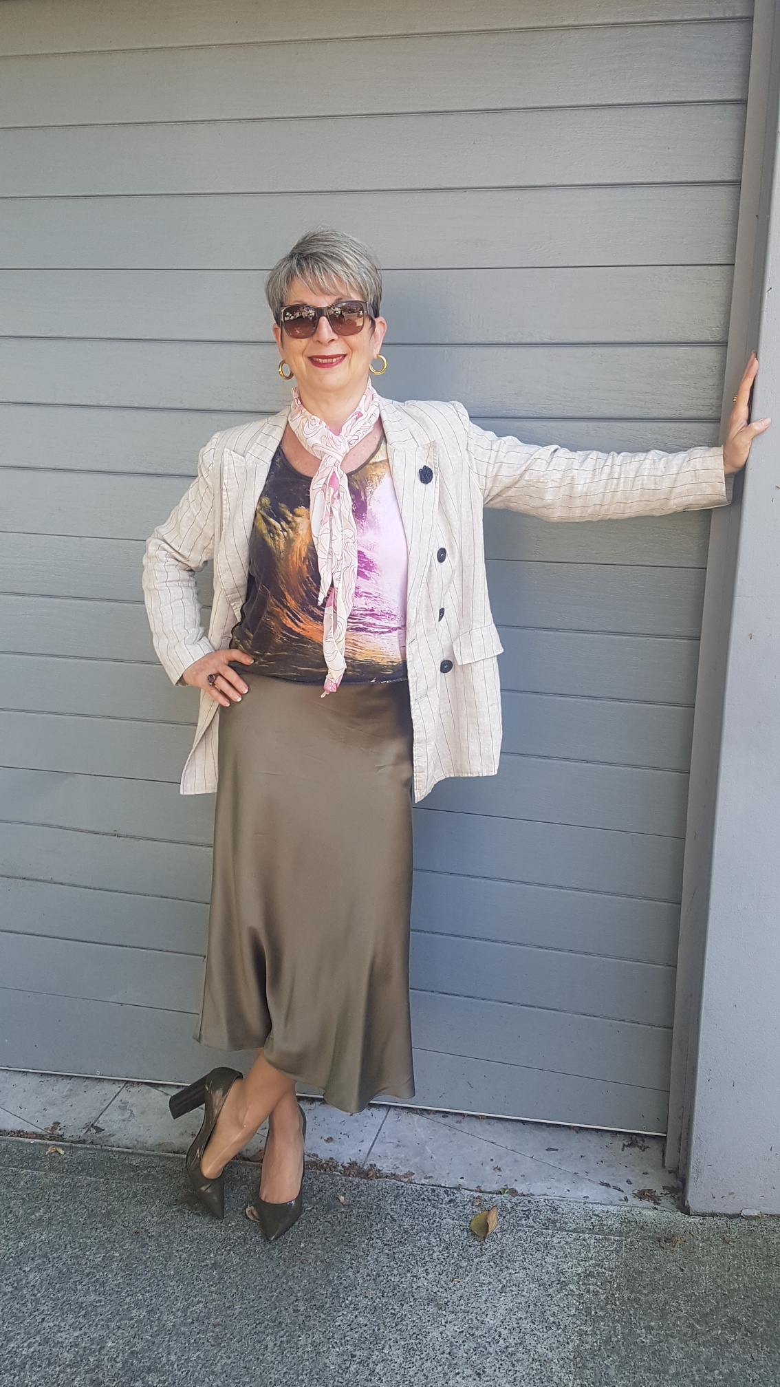 Looking Fabulous Fifty HOW TO WEAR SILK AND LINEN TOGETHER