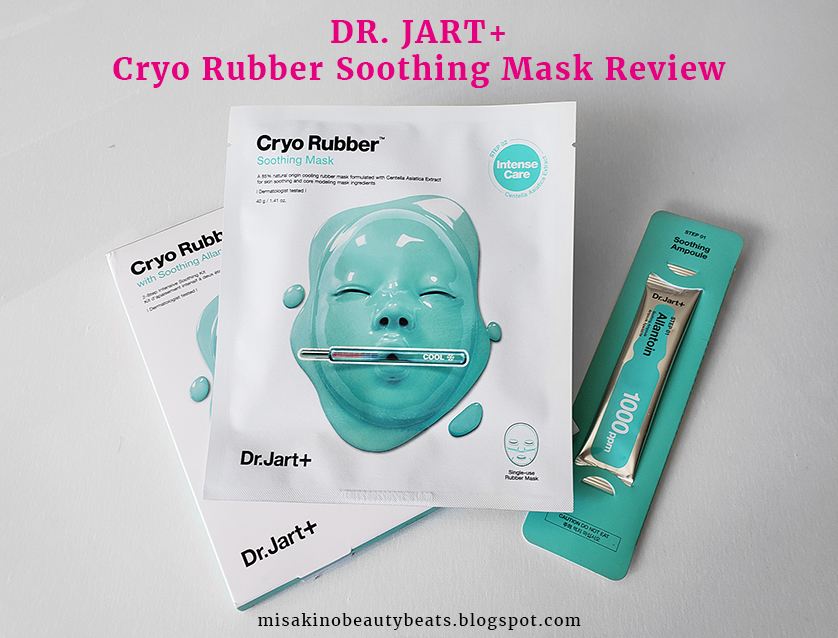 Review Dr. Jart+ Cryo Rubber Soothing Mask MISAKINO