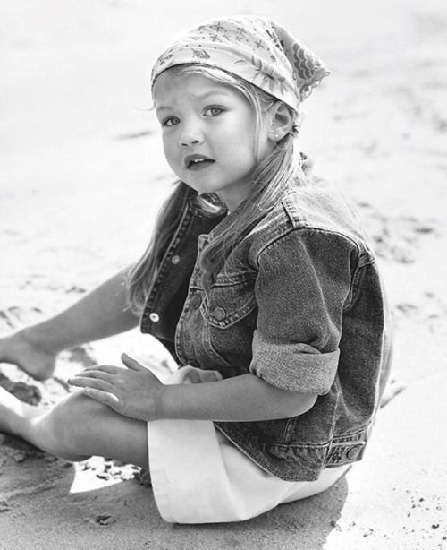 Gigi Hadid as a Child Model for Guess Kids