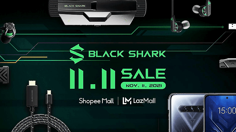 Black Shark announces 11.11 deals on Shopee and Lazada