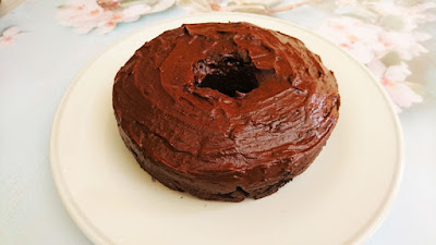 Protein Schoko double Chocolate Donut Kuchen
