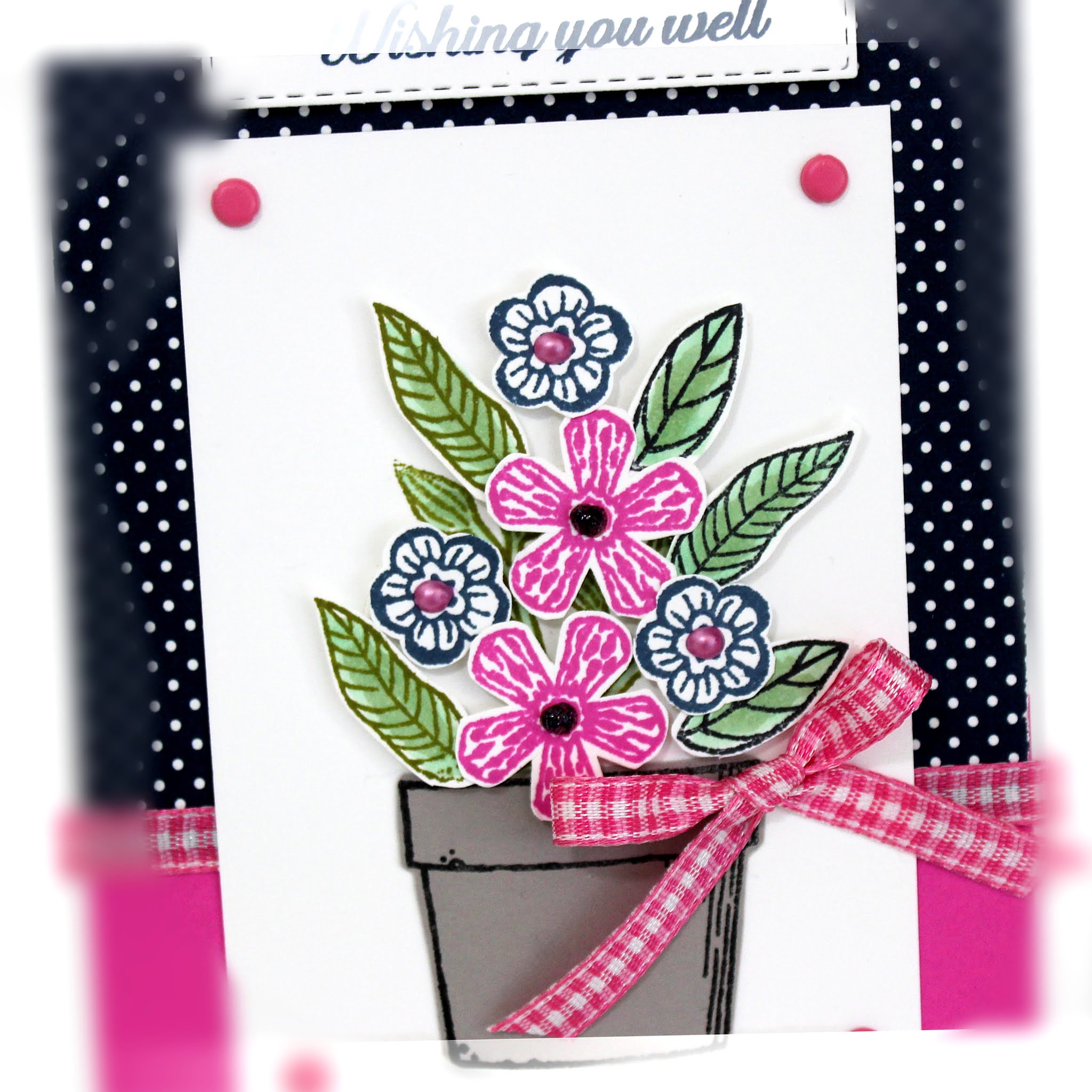 Me, My Stamps and I Stampin' Up Basket of Blooms
