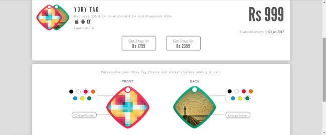 Yoky Tag Pricing