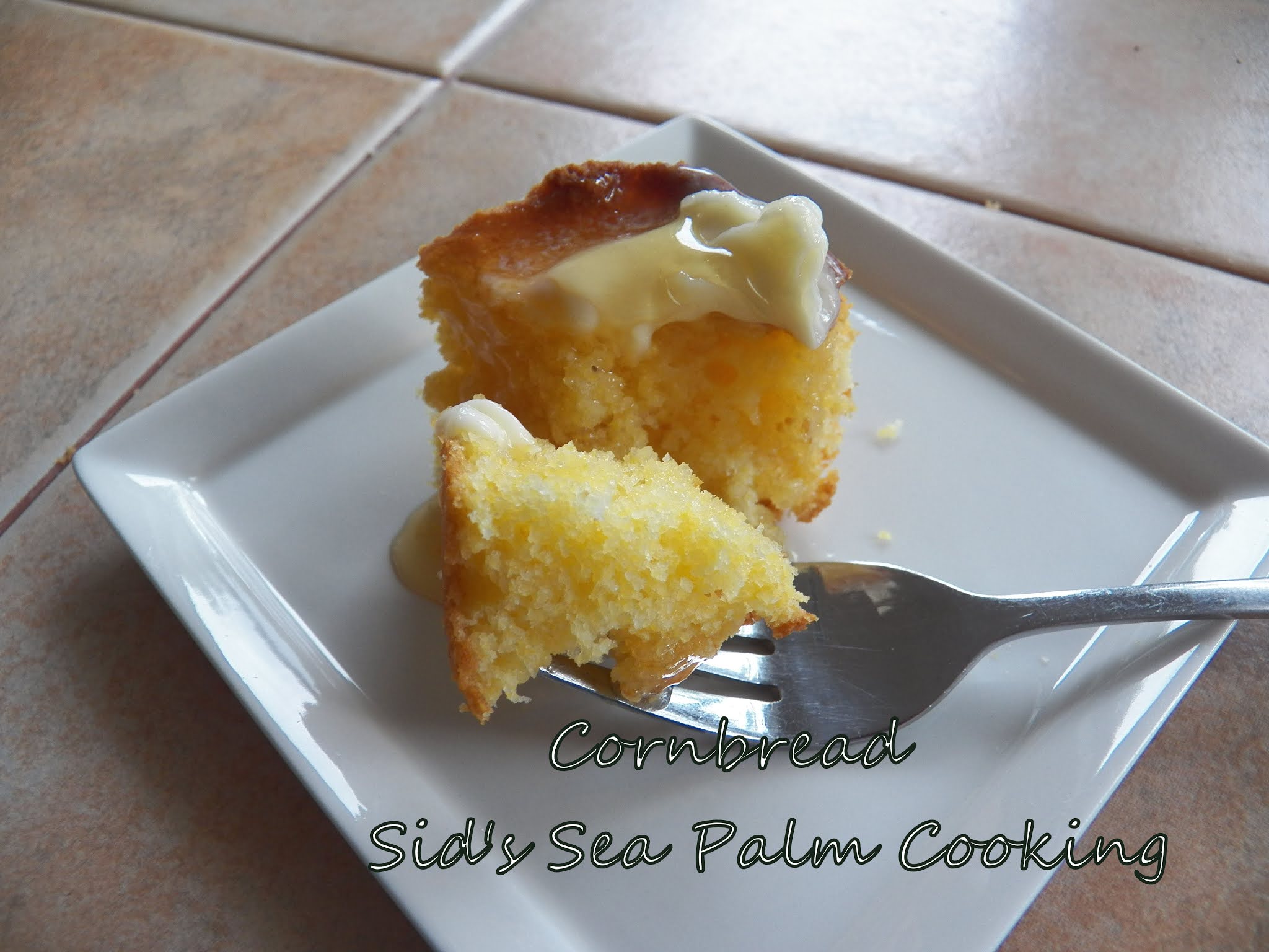 Cornbread in the Toaster Oven Sid's Sea Palm Cooking