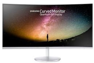 Monitor Komputer SAMSUNG 34 Inch Curved LED C34F791WQE