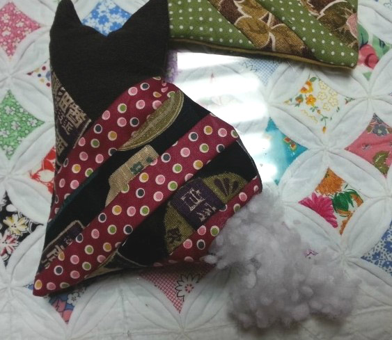Patchwork Cat Doll pattern. Котята - шьем из ткани 